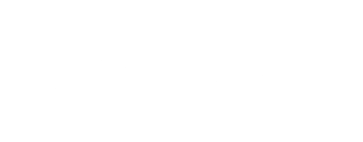 Logo Éclairage Solaire, version blanche pour fond coloré Image